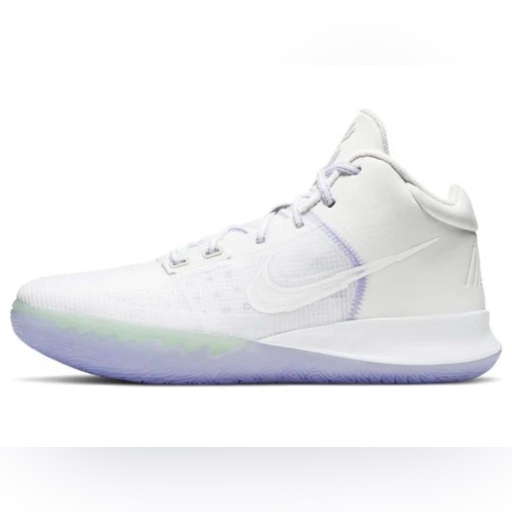💥NIKE Kyrie Flytrap 4EP ‘White Purple Pulse’ basketball shoe
